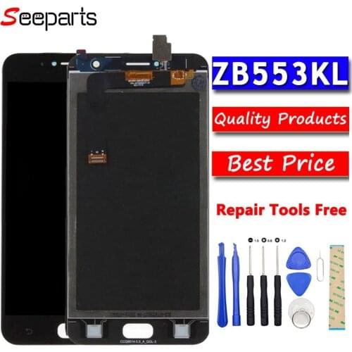 5.5 inch lcd display touch screen panel digitizer assembly replacement For Asus ZenFone 4 Selfie ZB553KL LCD