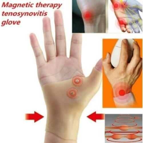 1 Pcs Magnetic Therapy Hand Support Strap Glove Arthritis WristPain Relief Heal Joints Braces Supports Healthy Foot Care Tool