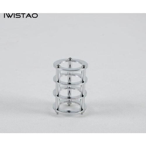 1pc Tube Shield Silver-plated Copper for Tubes of EL84 6P14 DIY for your HIFI Tube Amplifier Free Shipping
