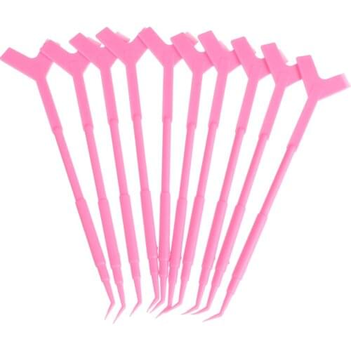 10Pcs Lash Lifting Perm Tool Eyelash Separator Brush Comb for Girls