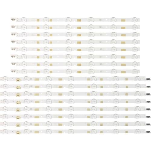 16 PCS LED backlight strip for Samsung 50JS7200 UE50JU6800 UN50JS7000 BN96-38480A BN96-38479A V5DR_500SCA V5DR_500SCB_R1