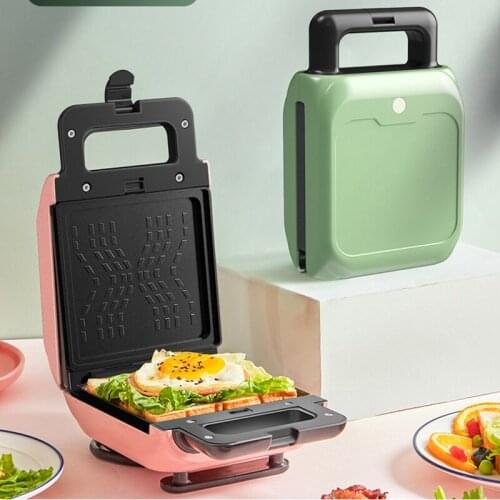 Sandwich Maker Breakfast Machine Non-stick Pan Waffle Maker Toaster Baking Multifunction Takoyaki Pancake Sandwichera 600W MB21