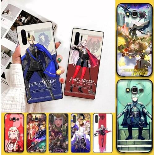 Fire Emblem Three Houses Phone Case For Samsung Galaxy Note20 ultra 7 8 9 10 Plus lite J7 J8 Plus M21 M30S