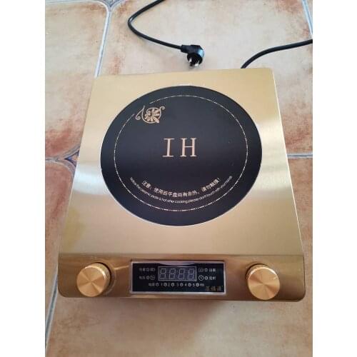 3500W Household Induction Cooker Large Power Concave/Flat Induction Cooker Waterproof Electromagnetic Furnace Stove