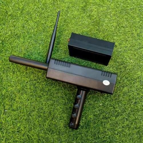 True gold underground aks 3D metal detector with signal antenna amplifier, remote detector, copper, gold and silver