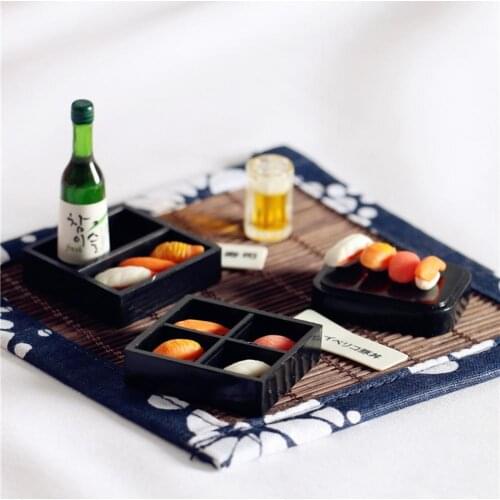Hut Sushi Model Japanese Mini Resin Simulation Kitchen Accessories Toy Home Decoration Accessories для дома