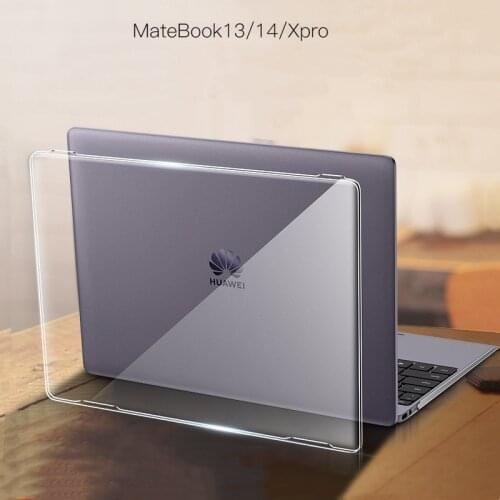 Transparent Laptop Case for Huawei Matebook Mate D13 14 15 Mate Book X Pro Cases for MagicBook14 15 Honor Pro 16.1 Cover + Gift