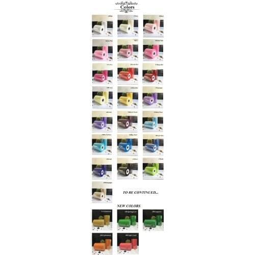 ) 100yards Christmas tulle roll total 27 colors