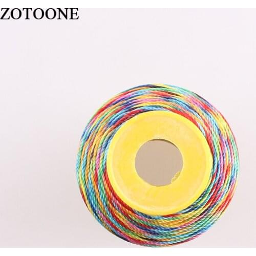 ZOTOONE 500D Polyester Bobbin Quilting-supplies Thread Filament For Embroidery Machine Sewing New Free Shipping Wholesale D