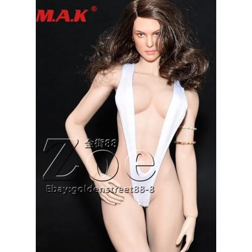 IN STOCK 1/6 scale Female action figure TBLeague high fork swimsuit UD5.0 fit 12 inch female figure body