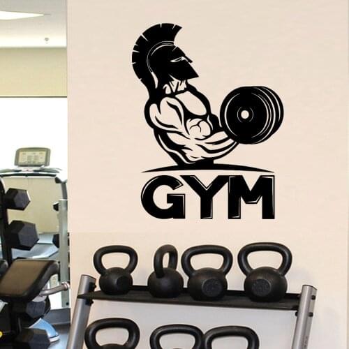 New Design gym Vinyl Wallpaper Roll Furniture Decorative Living Room Bedroom Waterproof Wall Art Decal