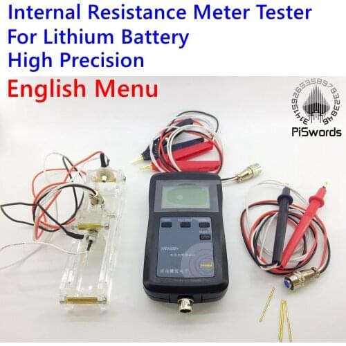 High precision 4 line YR1035 fast lithium battery internal resistance test instrument 100V electric vehicle group english menu