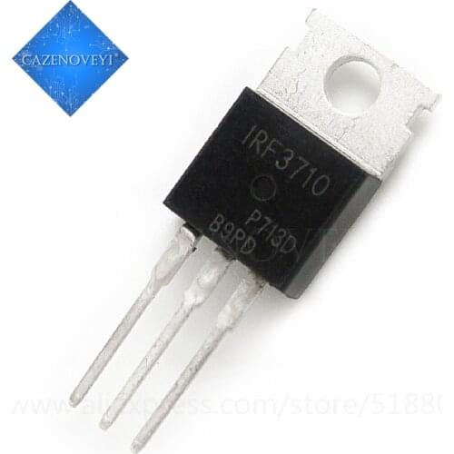 1pcs/lot IRF3710PBF IRF3710 100V 57A TO-220 In Stock