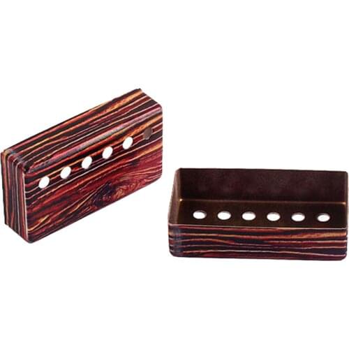 2pcs Brass or Guitar Pickup Cover Pole Spacing for Electric Guitar Parts