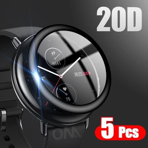 20D Curved Edge Full Soft Protective Film Cover For Xiaomi Huami Amazfit ZEPP E A1935 A1957 Watch Screen Protector (Not Glass