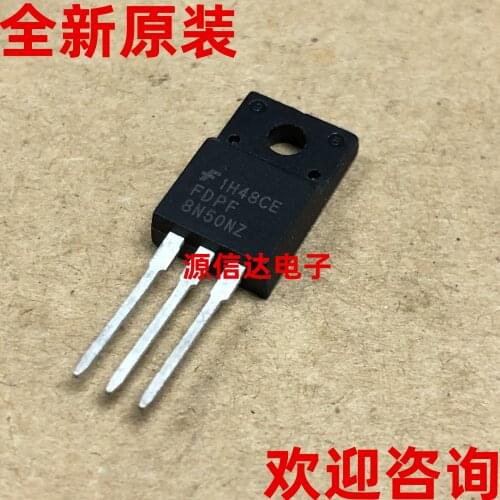 New original FDPF8N50NZ 8N50NZ 8A 500V TO-220F FET