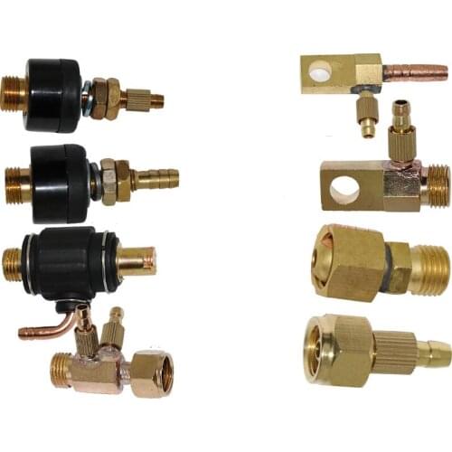 1pcs Argon arc welding accessories water-cooled welding gun adapter OK joint gas electric integrated split cutting gun joint