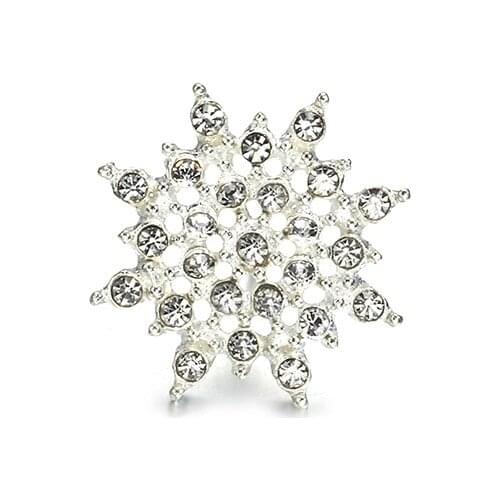 Vintage Alloy Snowflake Studs Earrings For Women Rhinestone Beads Pendant Post Earrings Fashion Jewelry Statement Earrings