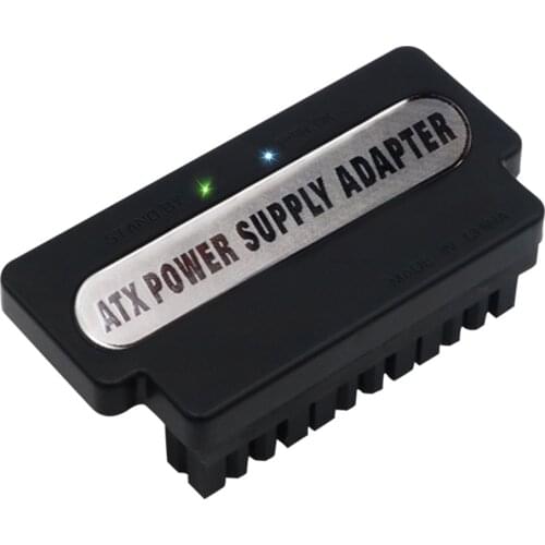 ATX 24-Pin Female to 24 Pin Male 90 Degree Angled Adapter Mainboard Motherboard for Desktop Power Cable PC Power Supply Cable