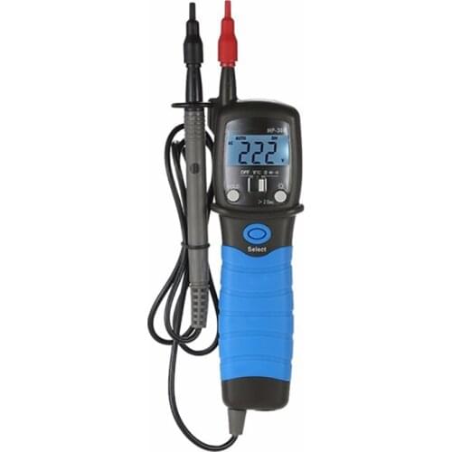 Digital Multimeter 1999 Counts Auto-ranging AC/DC Voltage with Resistance, Diode, Continuity, Data Hold, Backlit, Auto Power Off