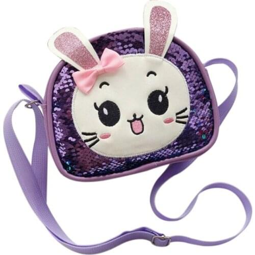 Children Cute Cartoon Print Cross-body Handbag Bags Fashion Girls Casual Shoulder Messenger Bag