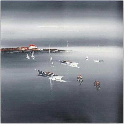 DONGMEI OIL PAINTING Hand painted oil painting Home decoration painting Seascape pictures art painting DM1903283