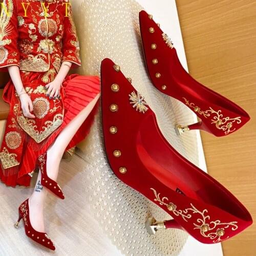 Замшевые туфли-лодочки ERNESTNM China At AliExpress