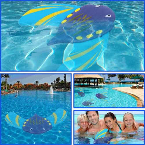 Hydrodynamic Fish Toys Summer Pool Bathtub Beach Underwater Gliders with Adjustable Fins Swimming Fish Toys for Kids Children
