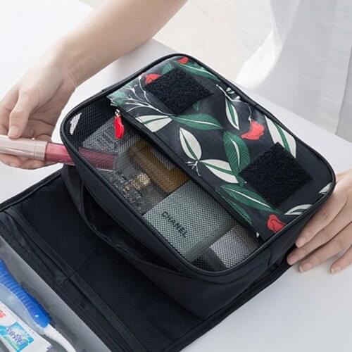 JJDXBPPDD New Travel Pouch Waterproof Portable Toiletry Bag Women Cosmetic Organizer Pouch Hanging Cute Wash Bags Makeup Bag
