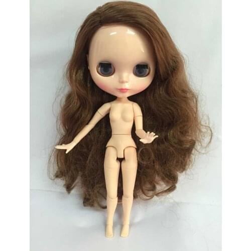 Blyth Doll brown side hair Factory doll Girls dolls