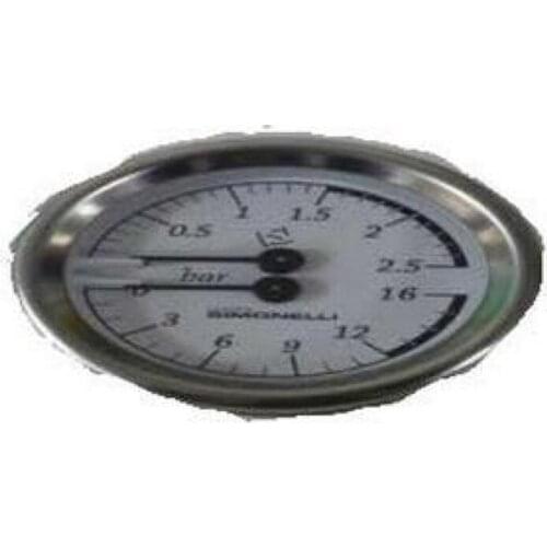 NUOVA SIMONELLI APPIA BOILER-PUMP PRESSURE GAUGE