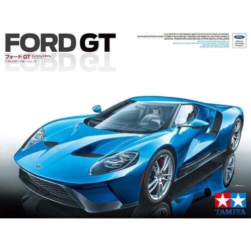 Tamiya 24346 1/24 Scale Model Super Sports Car Kit Ford GT Coupe