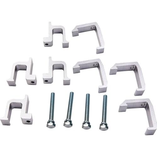 2" Truck Cap Topper Camper Shell Mounting Clamps Heavy Duty 4 pcs Throat Depth