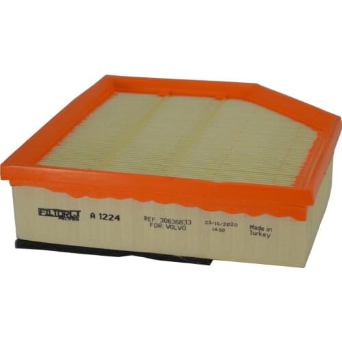 New Car High Quality Air Filter For A1224 VOLVO S60, V70, XC90, XC70 30636833