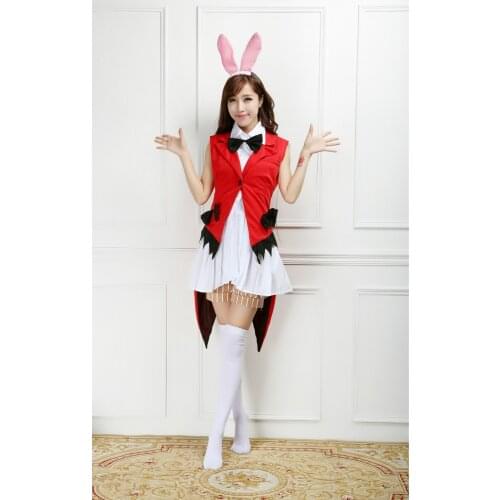 Love Live Sonoda Cute Rabbit Girl Cosplay Costume Women Sexy Bunny Hit Song Suit Uniform Temptation