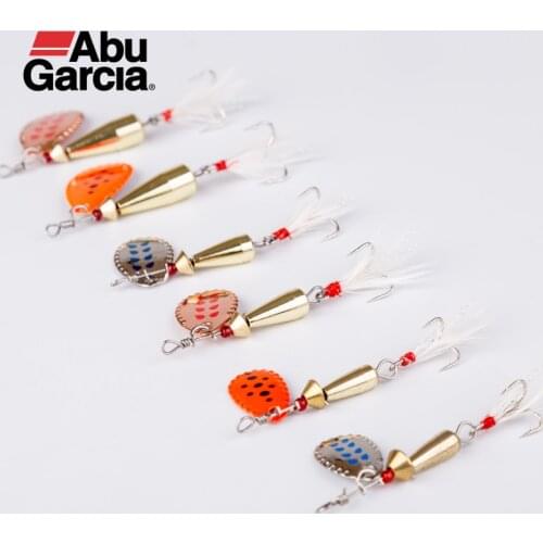 Abu Garcia fishing lure 6 Pieces/lot 4G 6G 12G Artificial bait small Resistance High specific gravity design with high quality