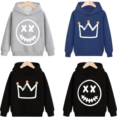 Sweater Toddler Boys Girls Sweatshirt Casual Hoodies Fashion Spring autumn Cartoon Print Baby Hooded Children Clothes New 2020