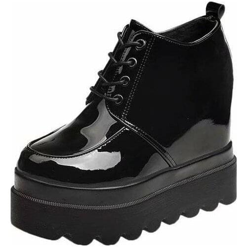 Dropship Student Shoes College Girl Lolita Loafers Women Creepers Cosplay Jk Flats Pu Leather Platform Gothic Punk Sneakers