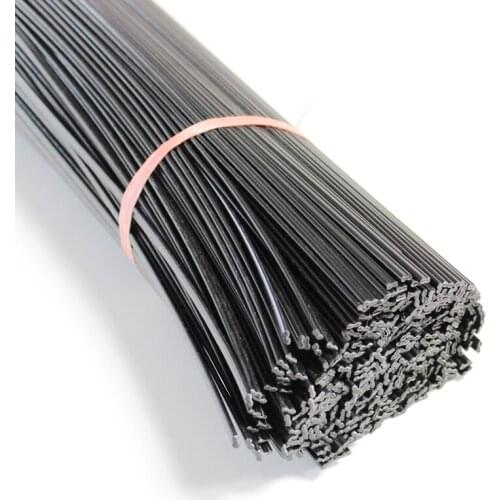 1m long black ABS PE PP PPR plastic welding rods solder soldering sttick for auto car bumper repair