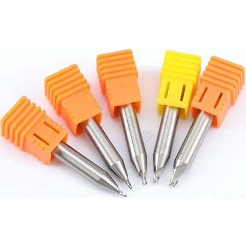 1pc HSS Double-head milling cutter for 1.0 1.2 1.5 2.0 2.5MM Double-head Multi-tooth Drill for key cut machine