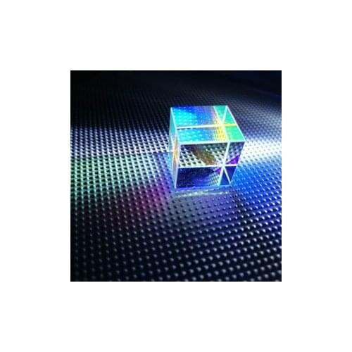 25mm Cubic Science Cube Optical Prisma Photography with Four sides Prism Home Decoration Prism Glass