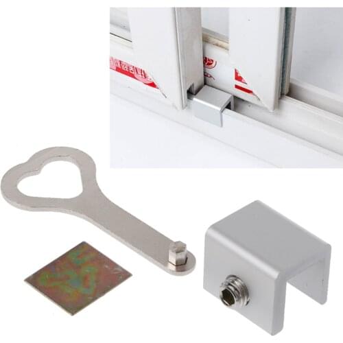 4 Pcs/Lot Move Window Child Safety Lock Sliding Windows Lock Security Sliding Sash Stopper