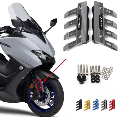 For Yamaha TMAX-560 Tmax 560 Motorcycle CNC Aluminum mudguard side protection block front fender side anti-fall slider