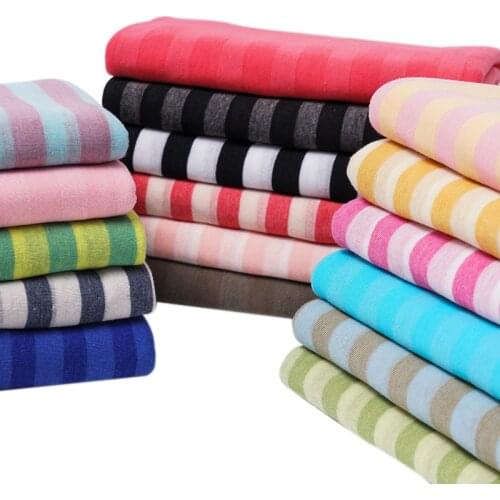Xintianji Polyester Thin Green Cotton Knitting Jersey Fabric For Summer t Shirt Breathable Cloth 50*185cm Hot Sale