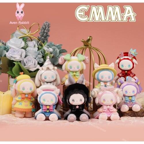 Original SML Sitting and Walking Blind Box Toys Figures Action Surprise Box Guess Blind Bag Collection Cute Desktop Model Doll