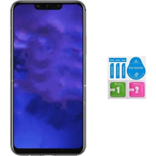 Screen Protector Tempered glass Vidrio para for HUAWEI MATTE 20 LITE (Generico, not Full "SEE INFO") CLEANING KIT