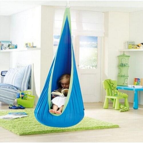 Indoor Outdoor Portable High Strength Baby Swing seat children Hanging Hammock Child Hanging Chair patio swing sleeping bag