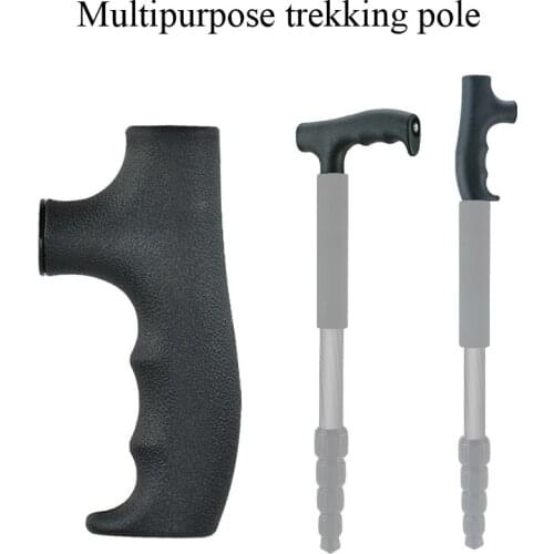 Camera monopod plastic crutches head trekking pole handle monopod to trekking pole handle accessories crutches head