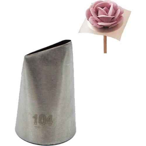 Big Size Petal Tips Icing Nozzle Decorating Tips Cake Baking Pastry Tool Roses Daisies Pansies Shaped Dessert Cupcake