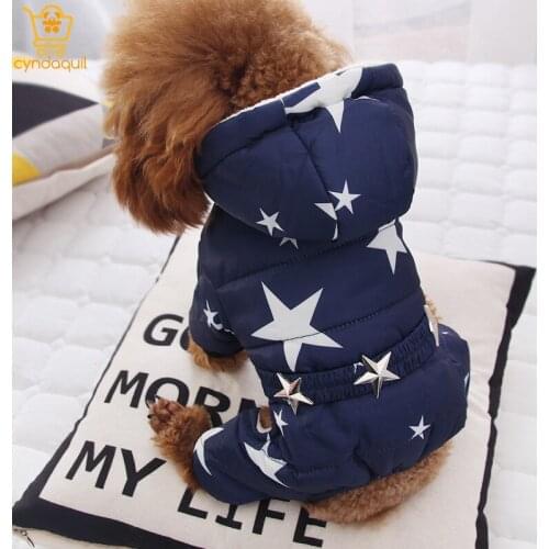 Dog Clothes Autumn and Winter Pet for Small Breeds Dogs Jackets for Chihuahua Dog Harness Vests for Dogs Down Coat Dog´s Sweater